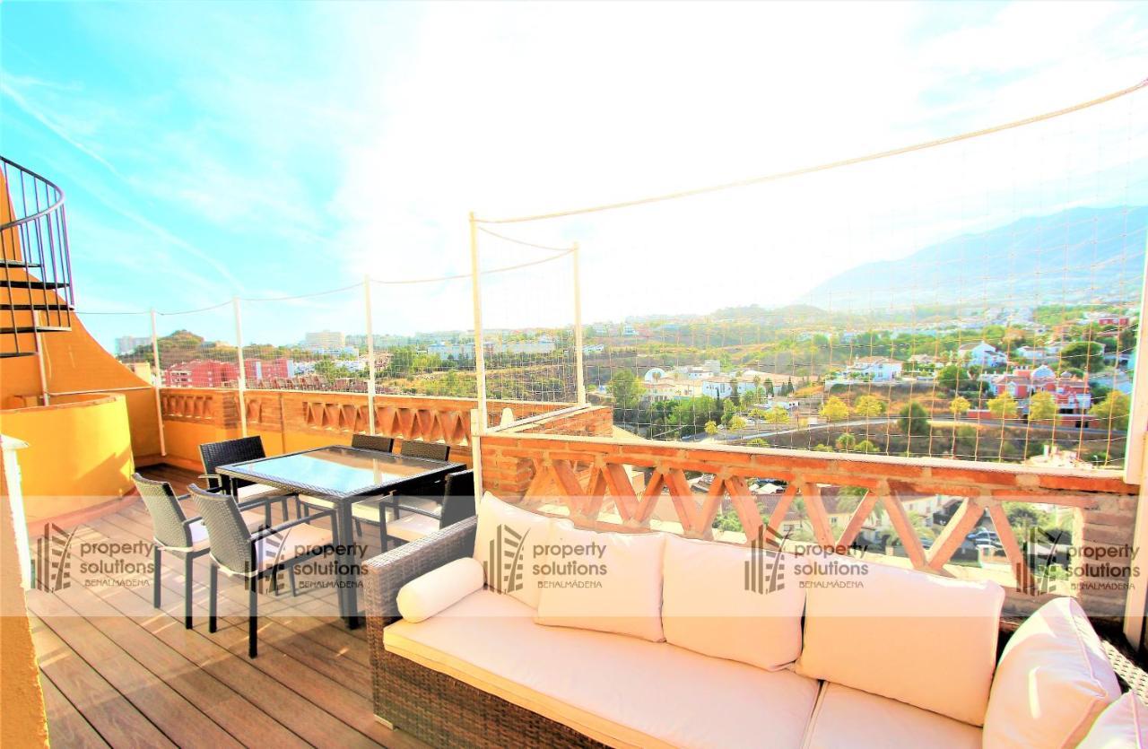 Appartement Atico Deluxe - Gran Terraza Con Vistas Panoramicas - Piscina - Parking Gratis à Benalmádena Extérieur photo