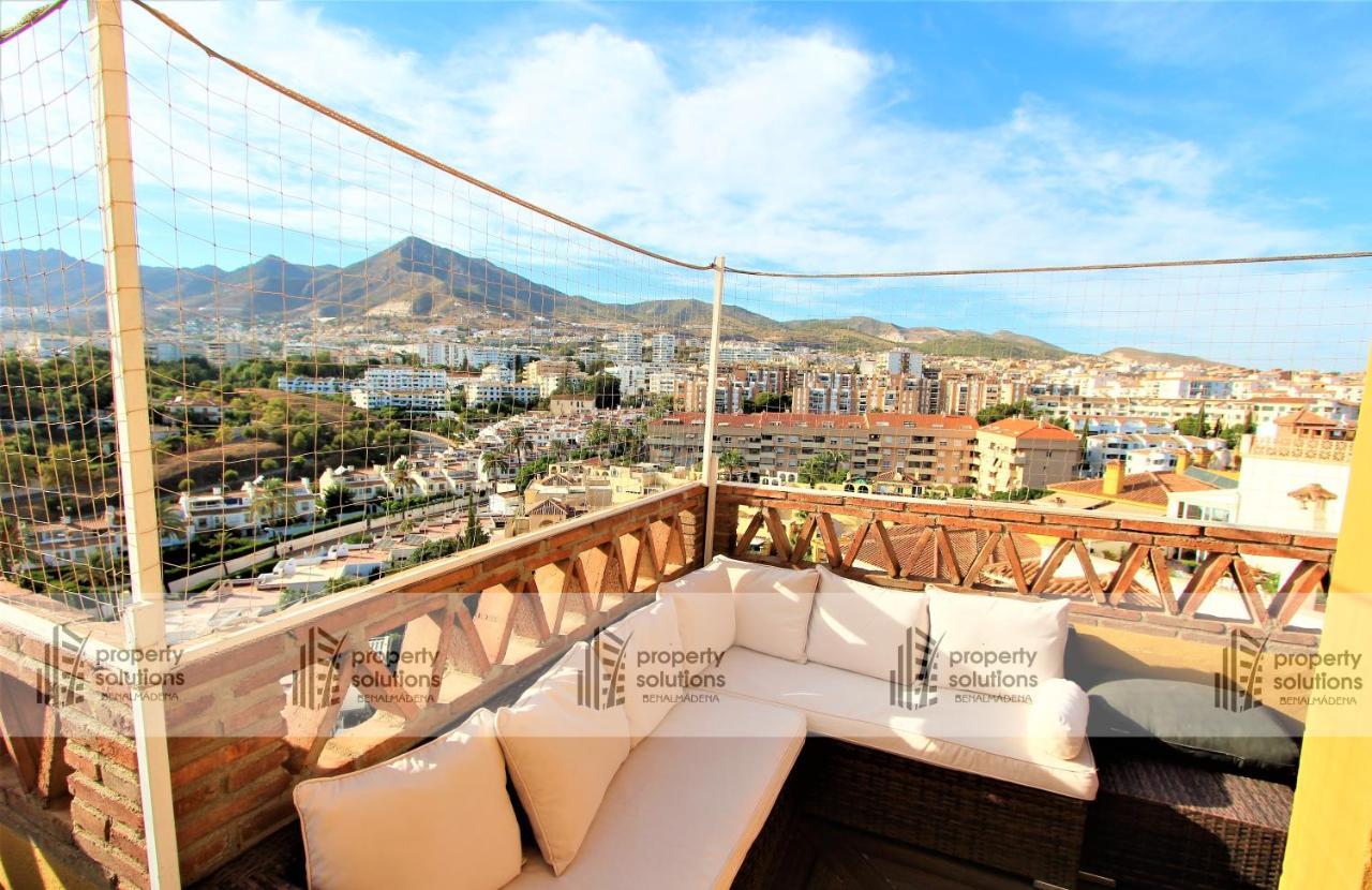 Appartement Atico Deluxe - Gran Terraza Con Vistas Panoramicas - Piscina - Parking Gratis à Benalmádena Extérieur photo